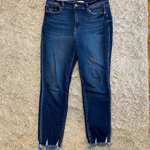 Kancan stretch, cropped jeans, 30. EUC